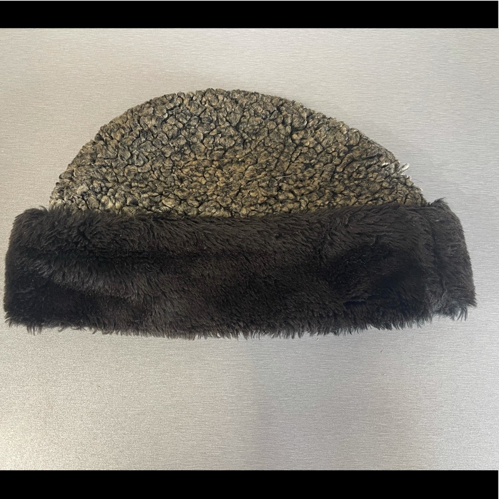 Vintage winter hat with ear flaps